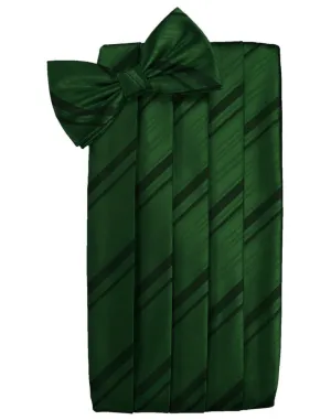 Hunter Striped Satin Cummerbund