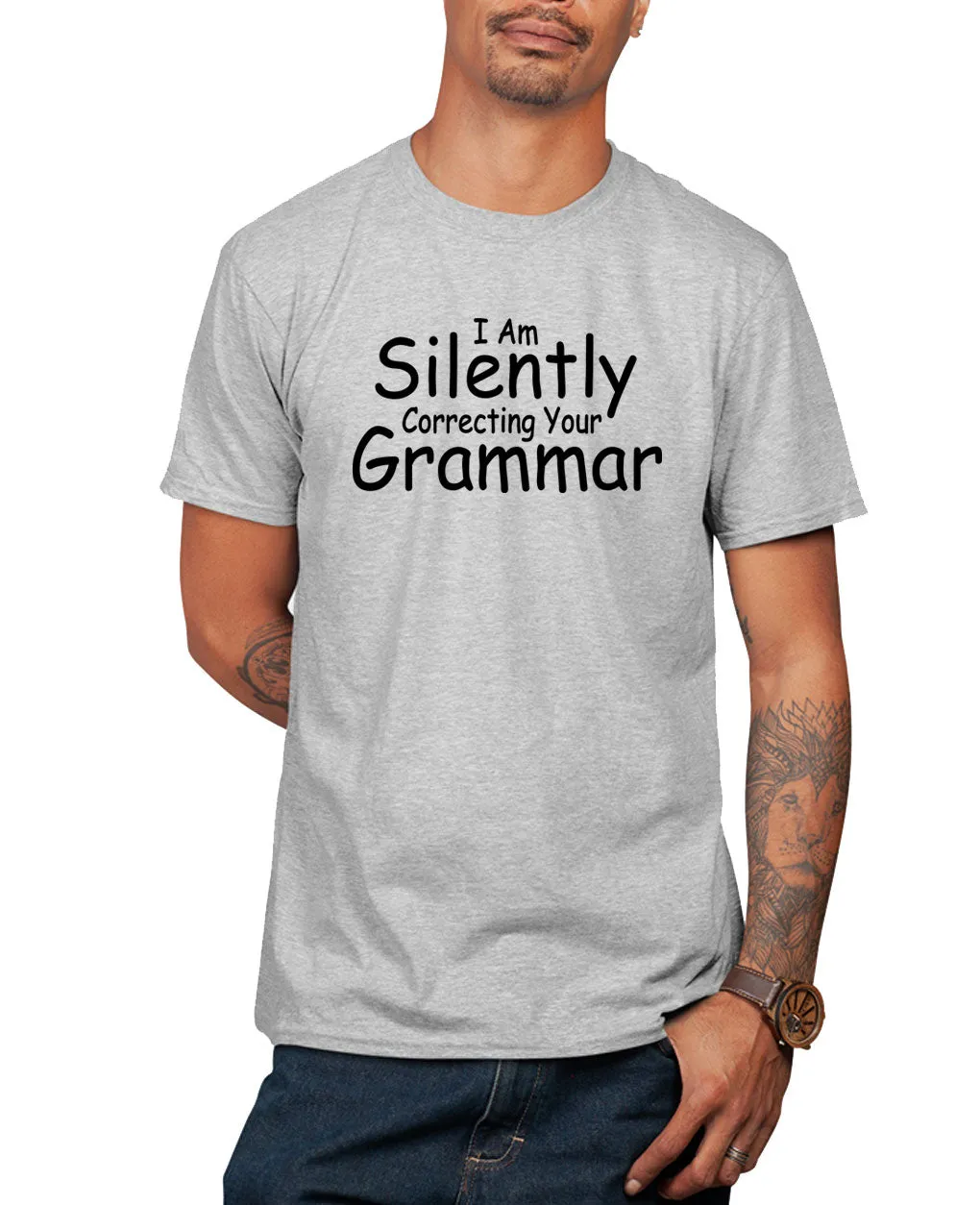 I'm silenty correcting your grammar, funny teacher t-shirt