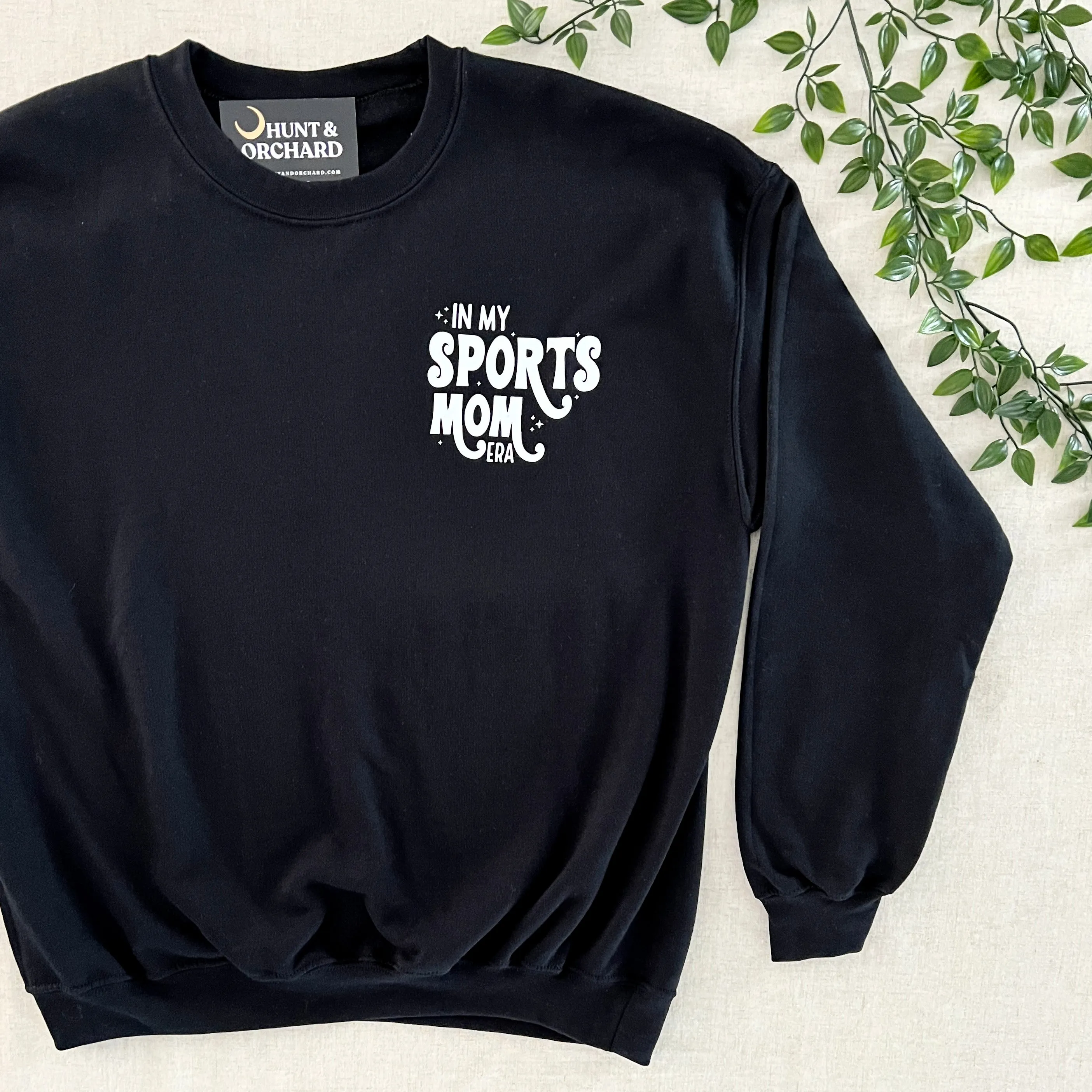 In My Sports Mom Era Pullover - Black