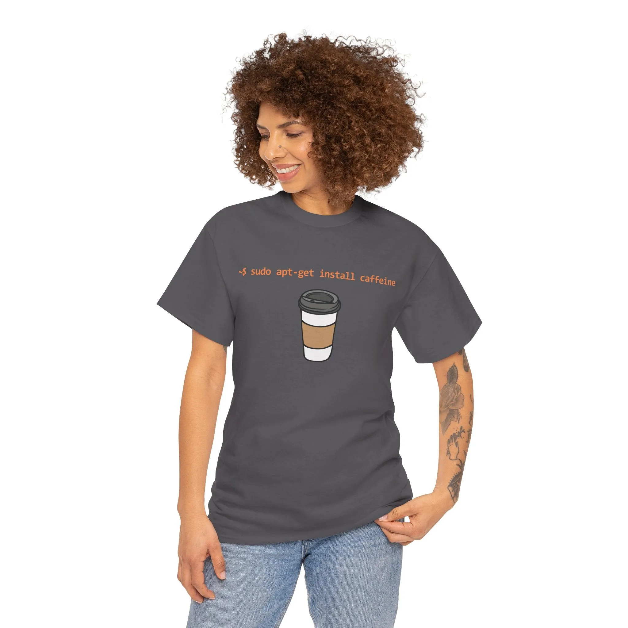 Install Caffeine T-shirt | Unisex