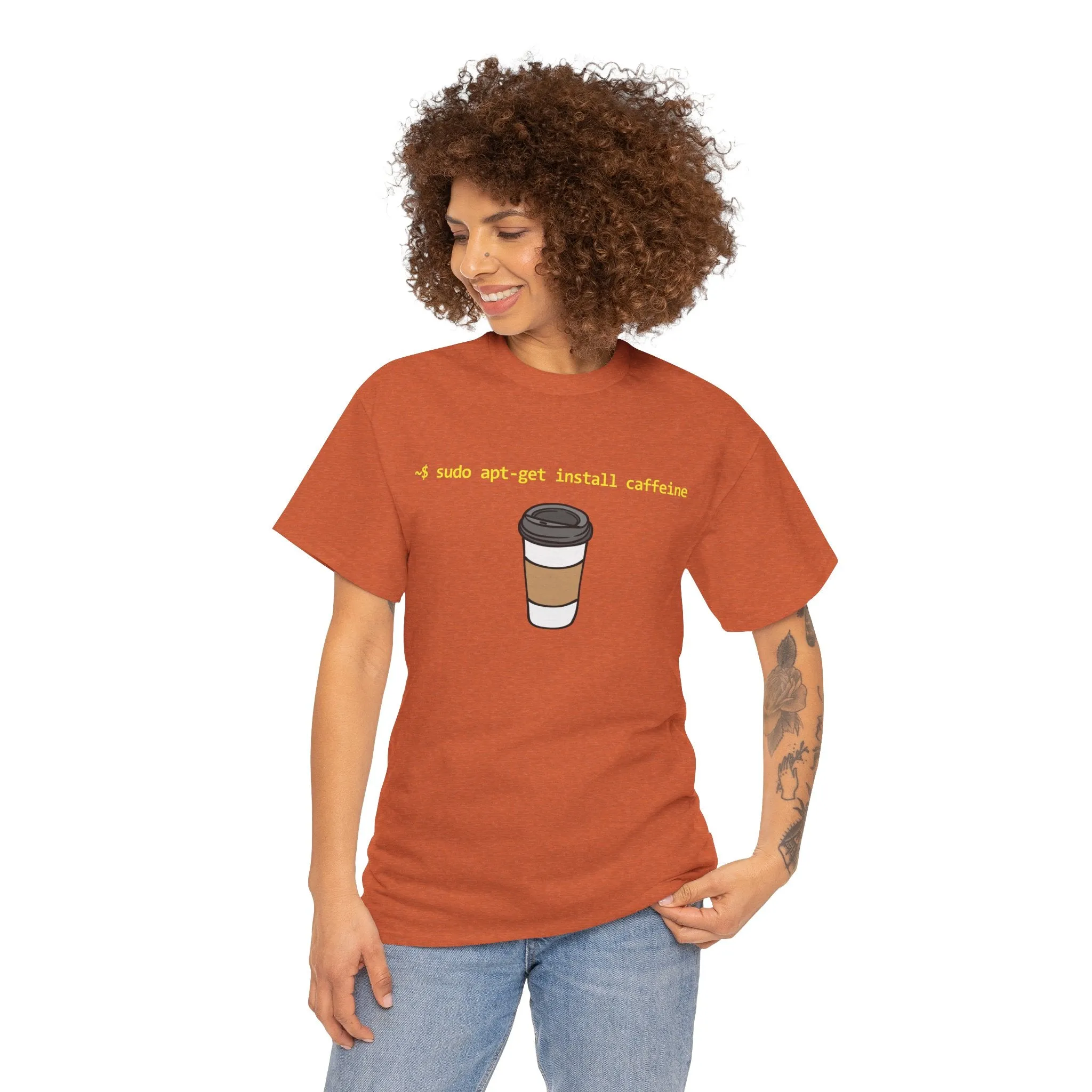 Install Caffeine T-shirt | Unisex