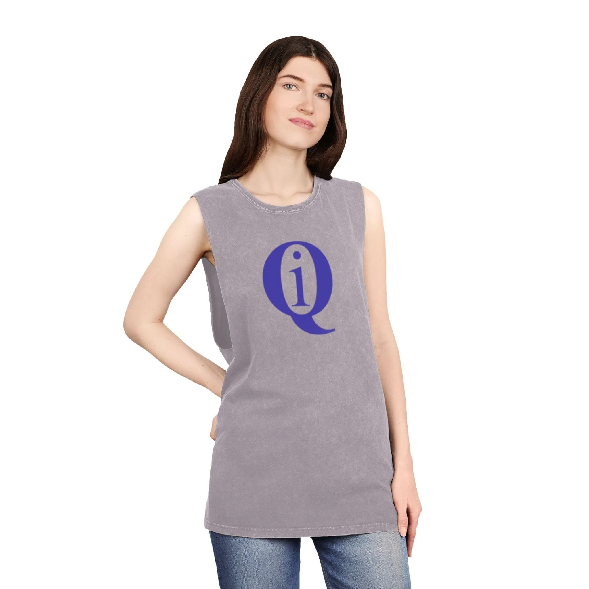 IQ Fashion | Unisex Stonewash Tank Top