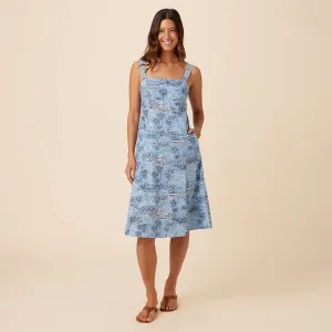 ISLAND PARADISE TIE BACK SUNDRESS