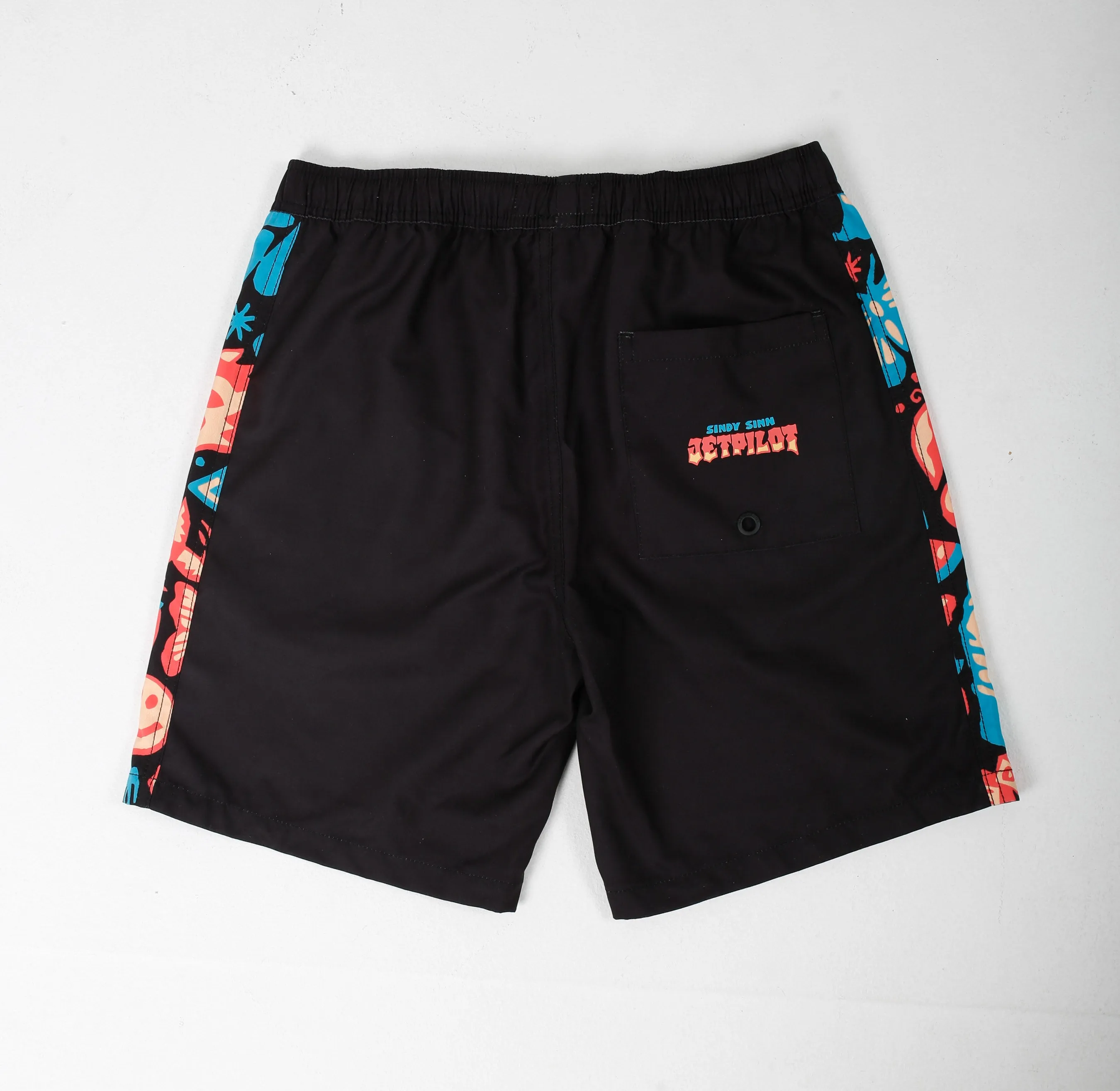 Jetpilot Sindy Sinn Youth Boardshorts - Black/Multi