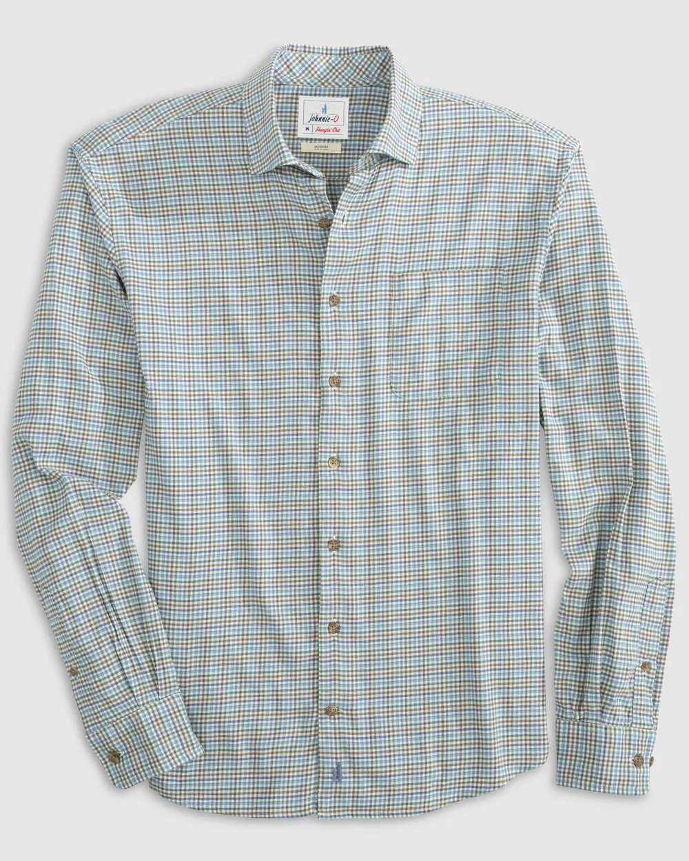 Johnnie O - Metz Hangin' Out Button Up Shirt - Laguna Blue
