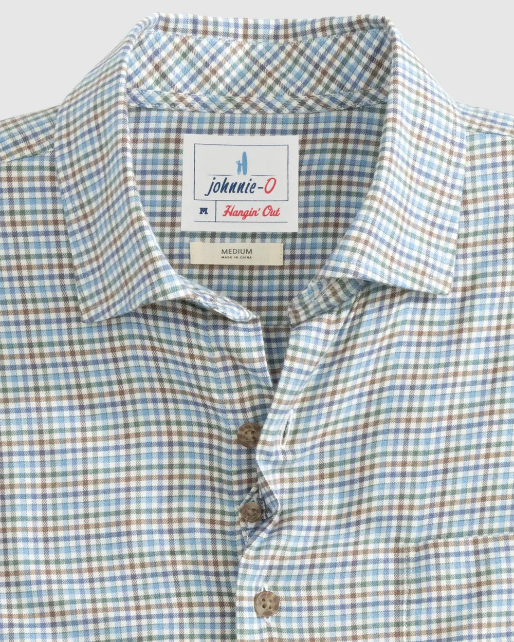 Johnnie O - Metz Hangin' Out Button Up Shirt - Laguna Blue