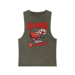 Kill Workouts - Unisex Stonewash Tank Top