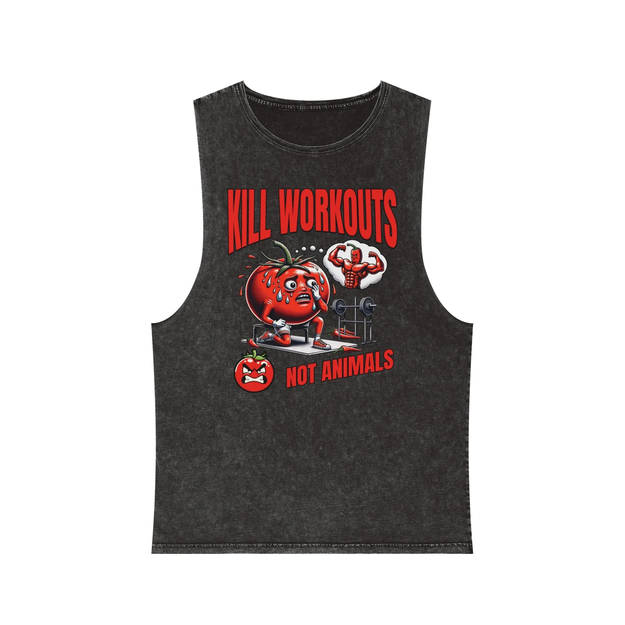 Kill Workouts - Unisex Stonewash Tank Top