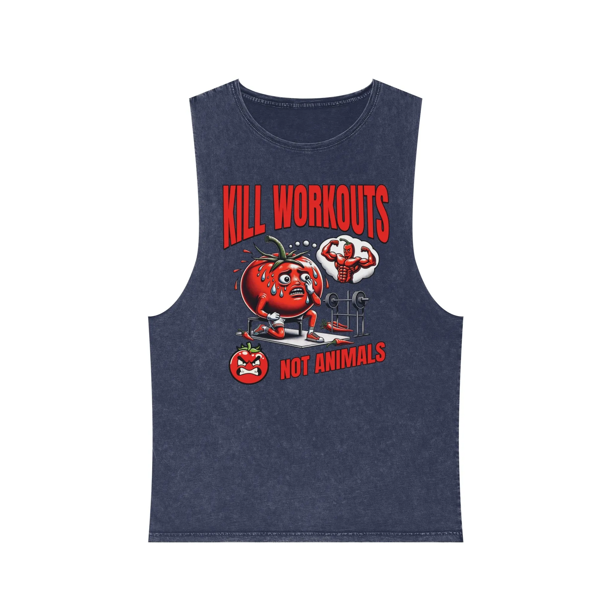 Kill Workouts - Unisex Stonewash Tank Top