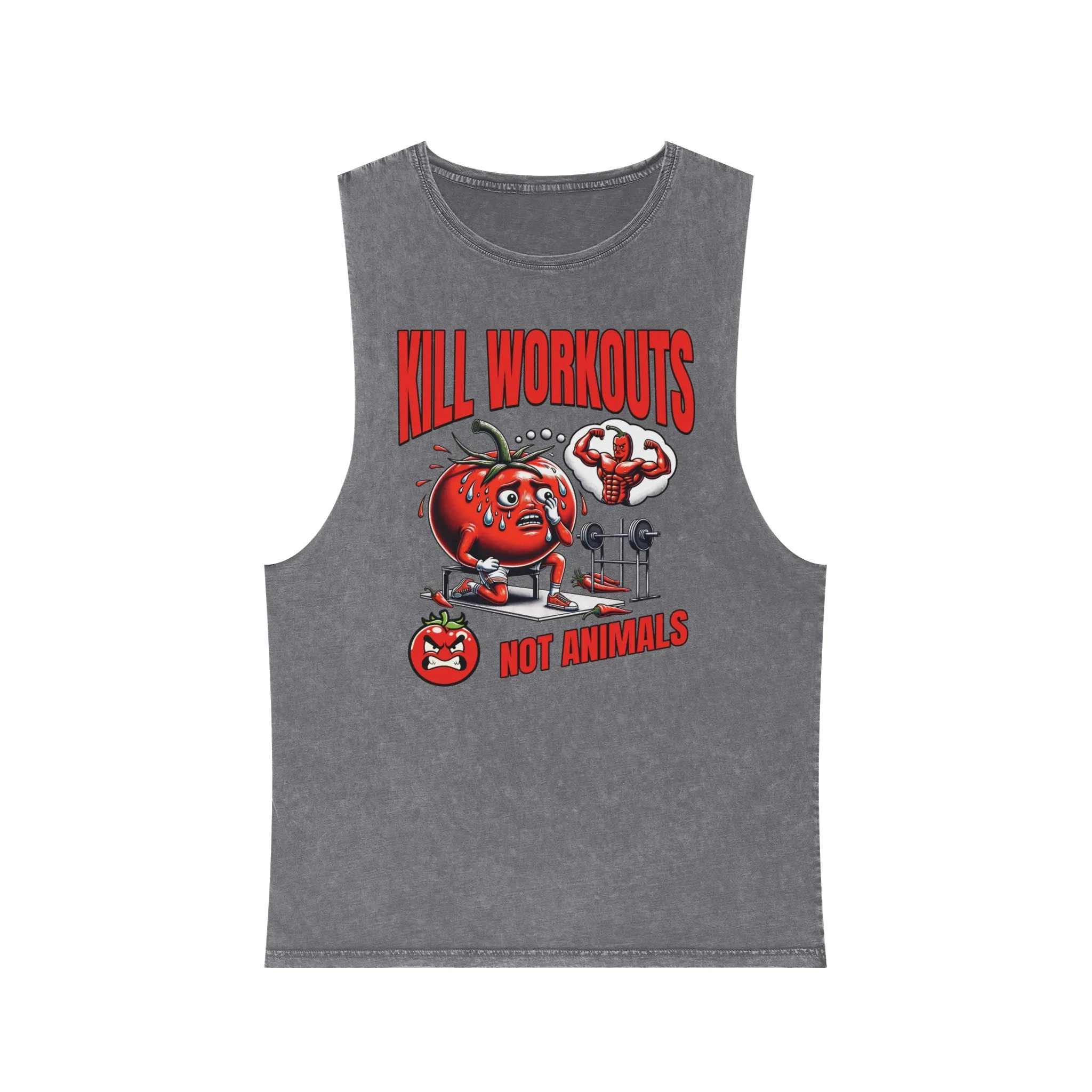 Kill Workouts - Unisex Stonewash Tank Top