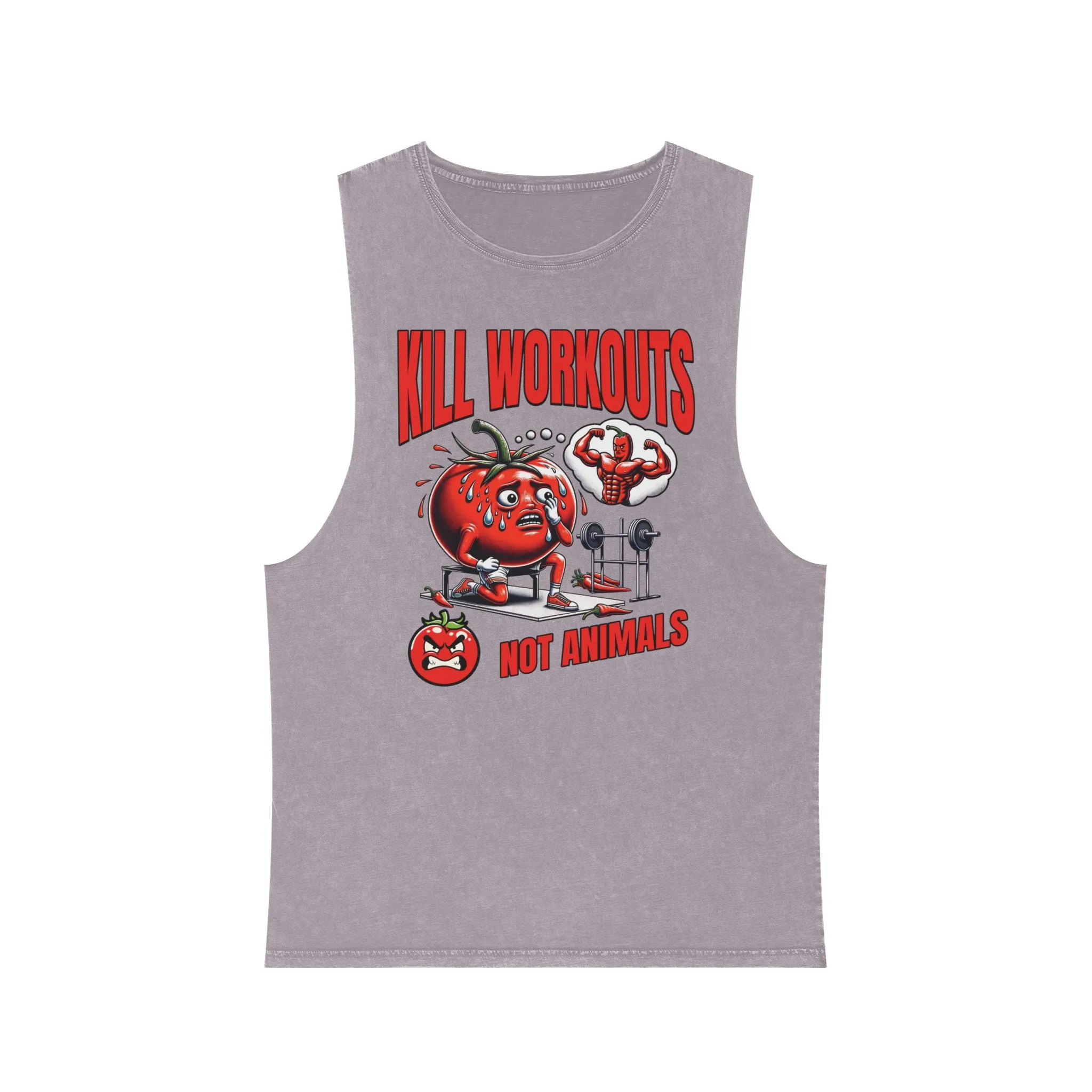 Kill Workouts - Unisex Stonewash Tank Top