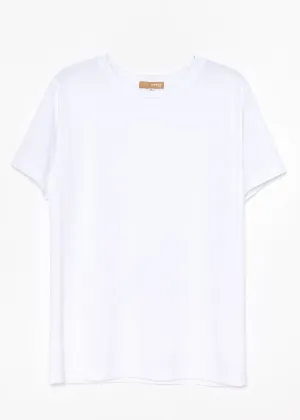 Konus Men's Eco Friendly Reolite Tech T-shirt in White