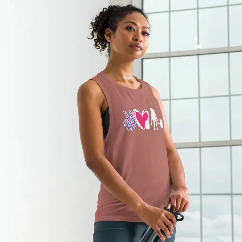 Ladies’ Muscle Tank Tops for Workouts