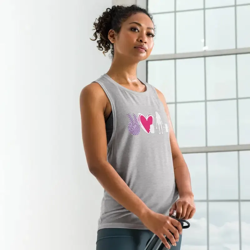 Ladies’ Muscle Tank Tops for Workouts