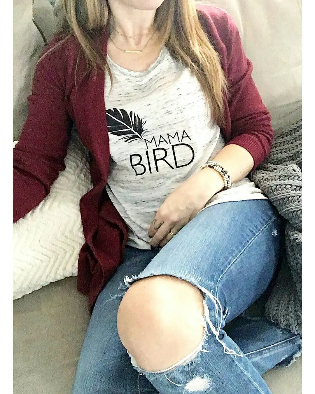 Mama Bird - Muscle Tank