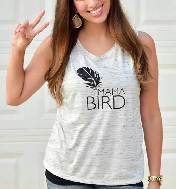 Mama Bird - Muscle Tank