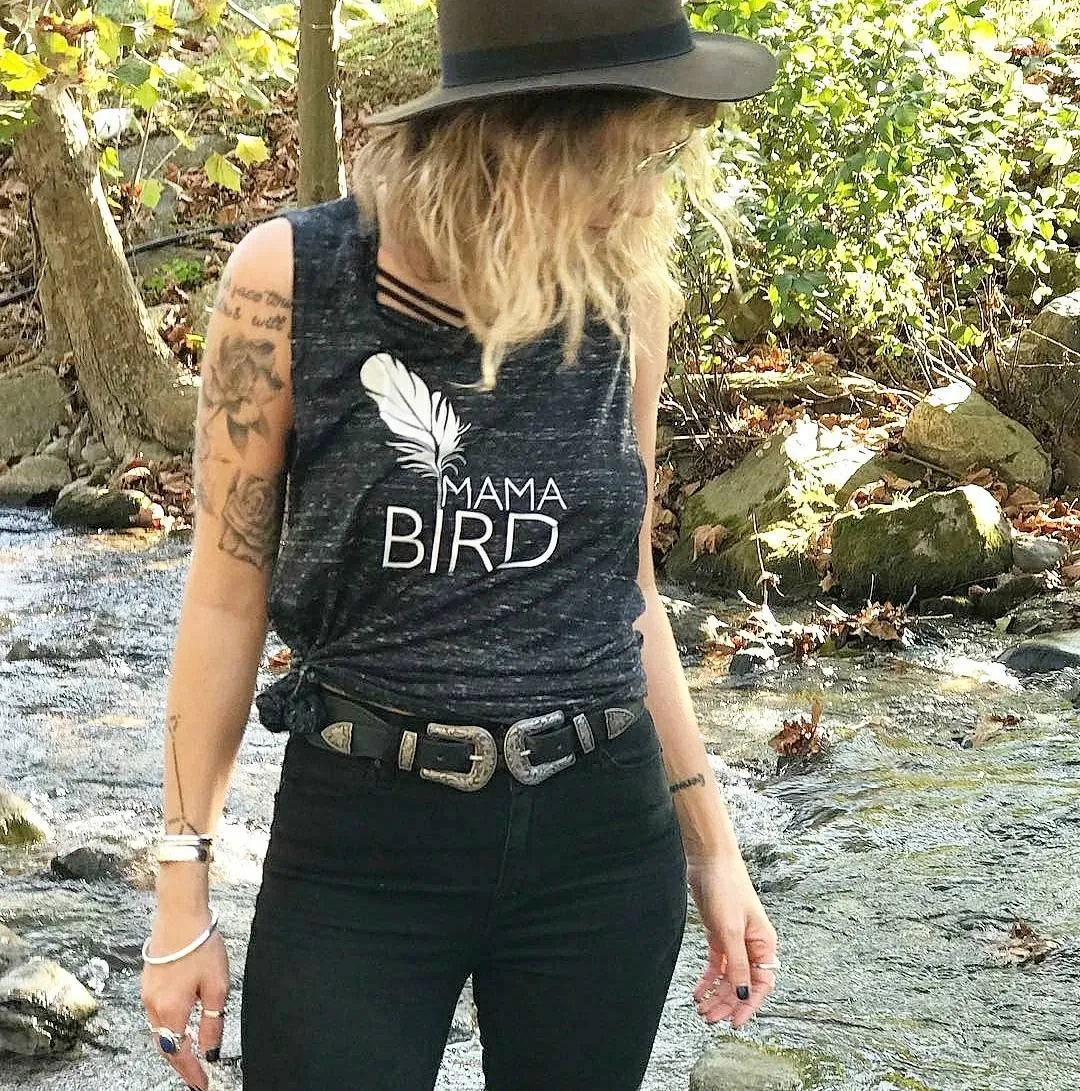 Mama Bird - Muscle Tank