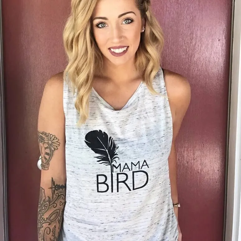 Mama Bird - Muscle Tank