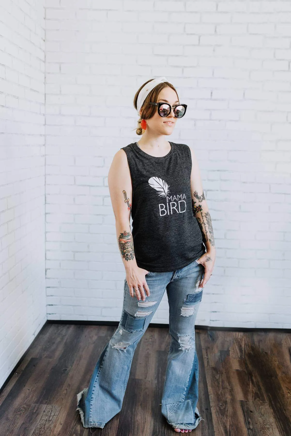 Mama Bird - Muscle Tank