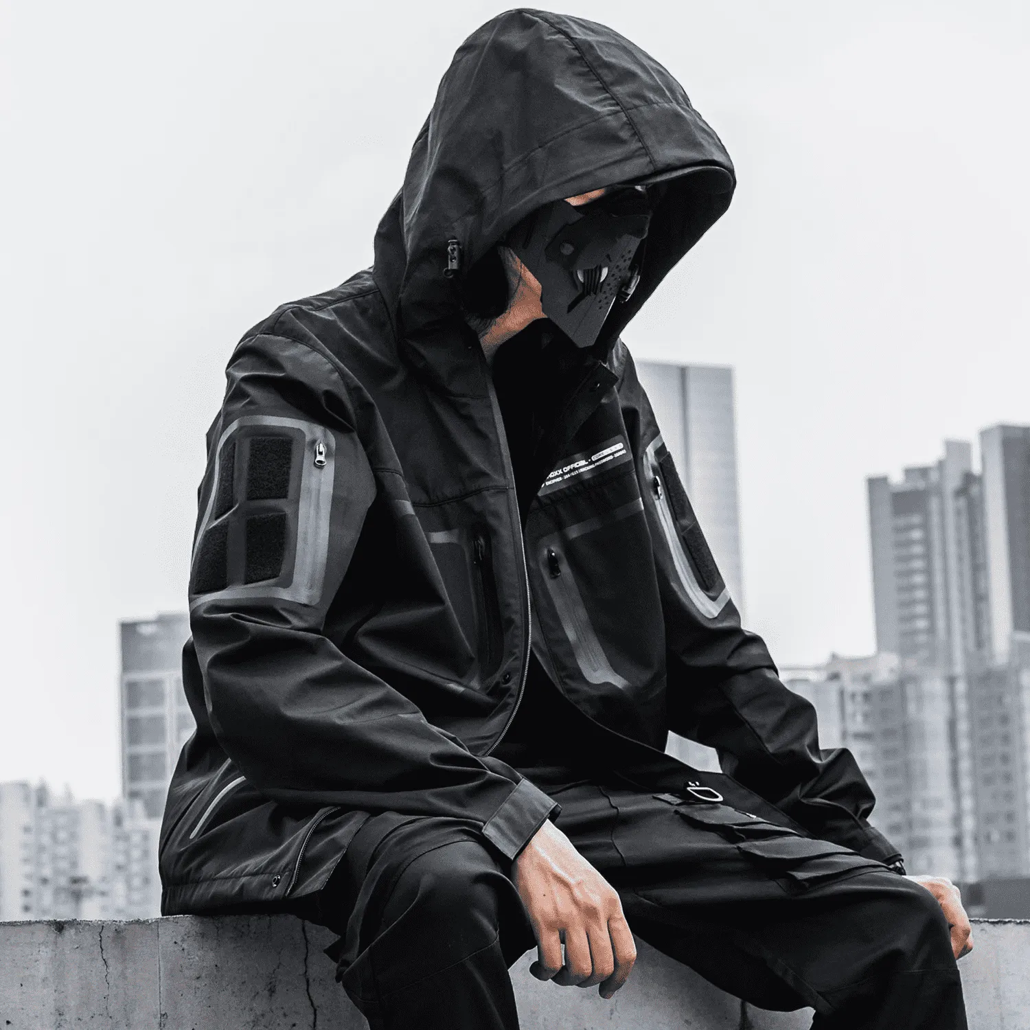 Men's Futuristic Jacket | Techwear