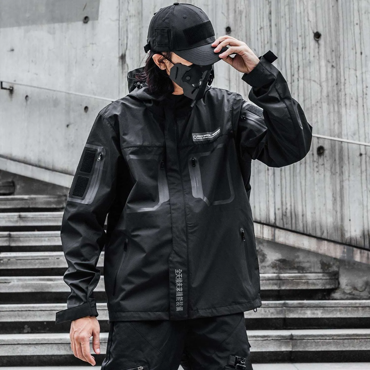 Men's Futuristic Jacket | Techwear