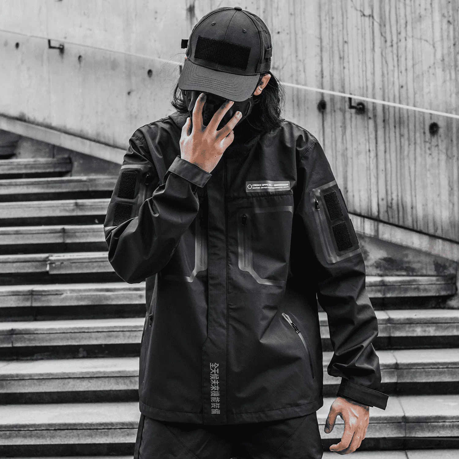 Men's Futuristic Jacket | Techwear