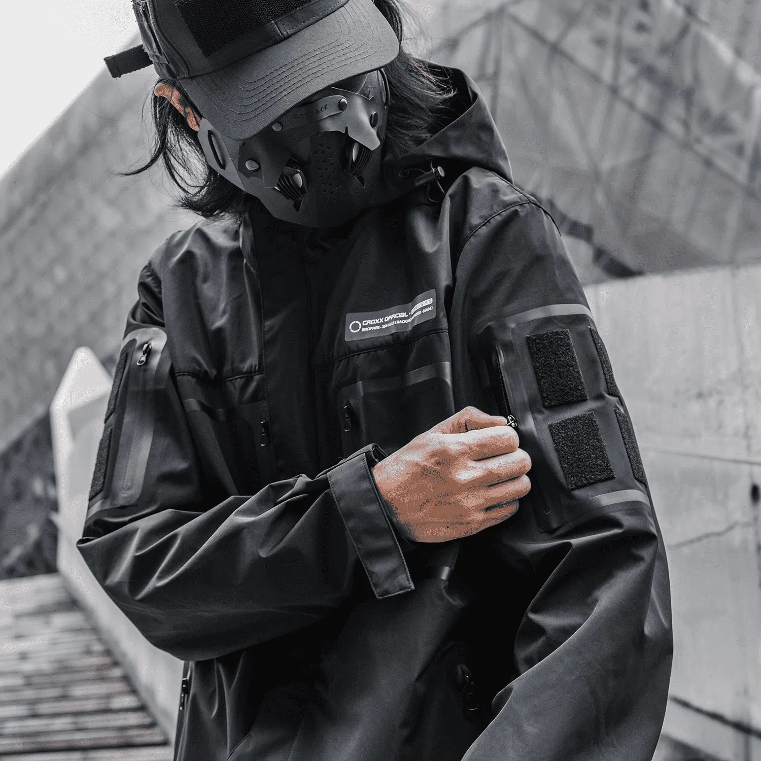 Men's Futuristic Jacket | Techwear