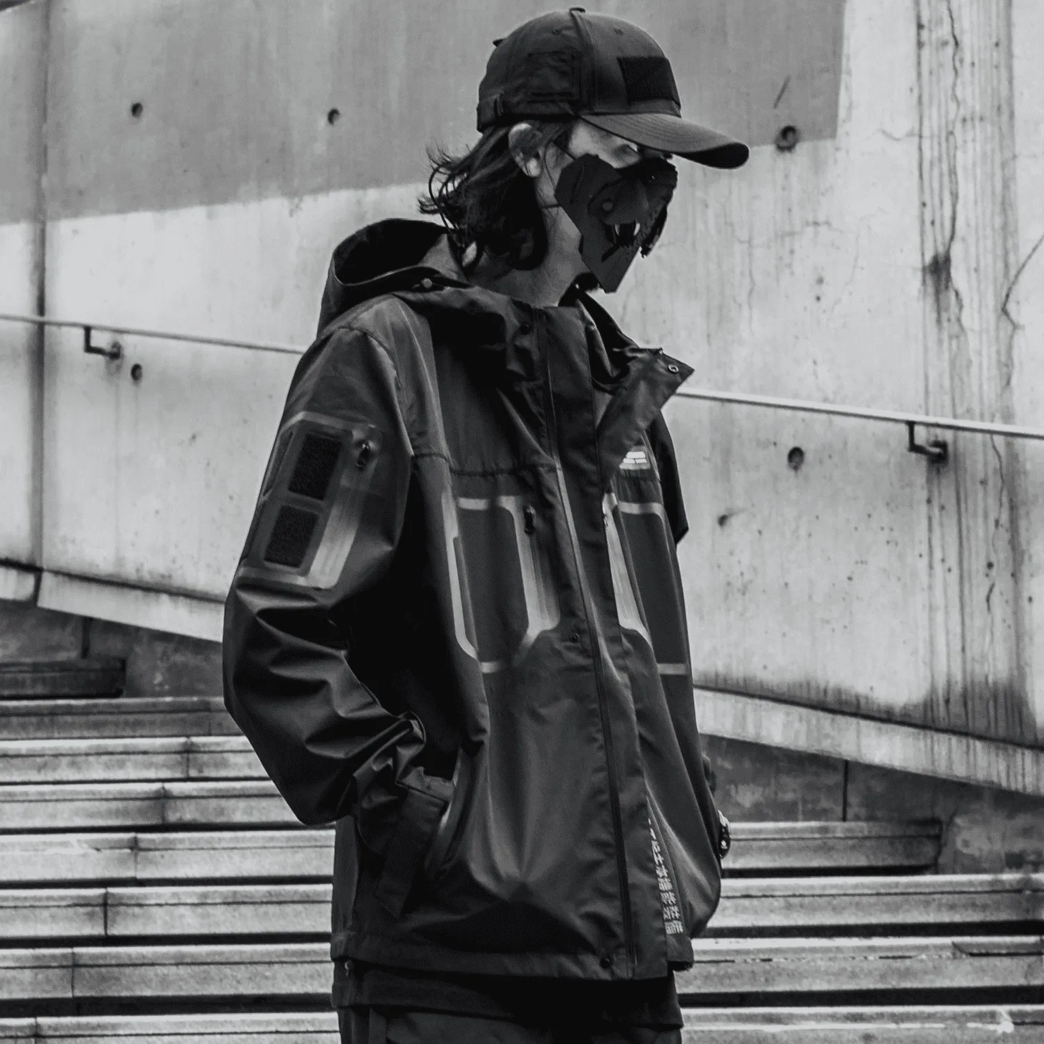 Men's Futuristic Jacket | Techwear