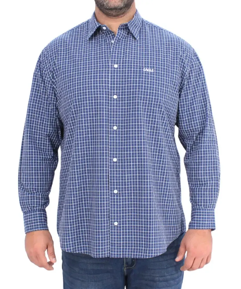 Mens Long Sleeve Printed Shirt