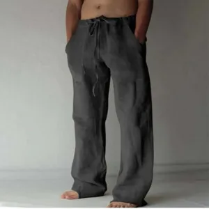 Men's Low Rise Summer Beach Pants | Wide Leg