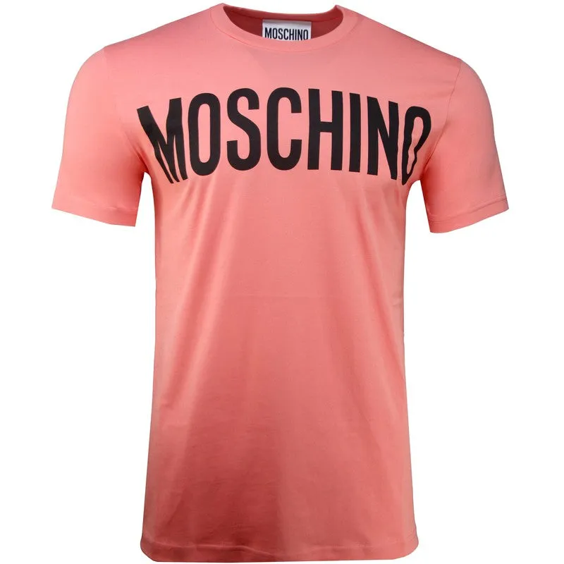 Men's Moschino Couture Cotton T-shirt With Logo Print