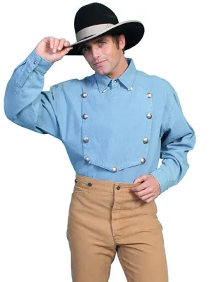 Men's Western Shirt Collection: Scully Rangewear Classic Bib