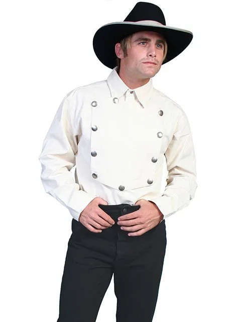 Men's Western Shirt Collection: Scully Rangewear Classic Bib
