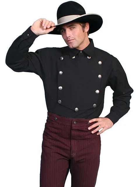 Men's Western Shirt Collection: Scully Rangewear Classic Bib