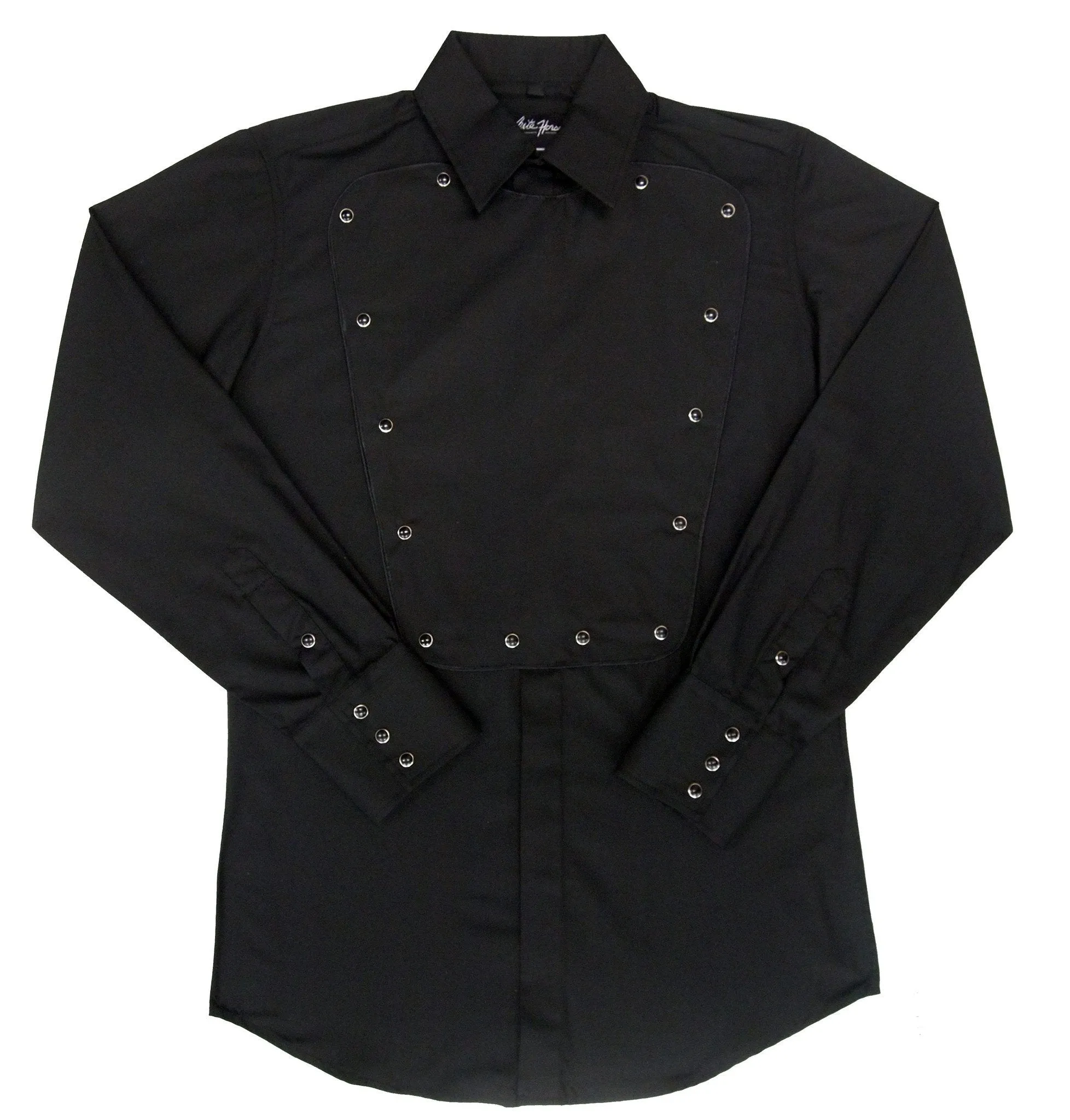 Men's Western Shirt: White Horse Classic Bib