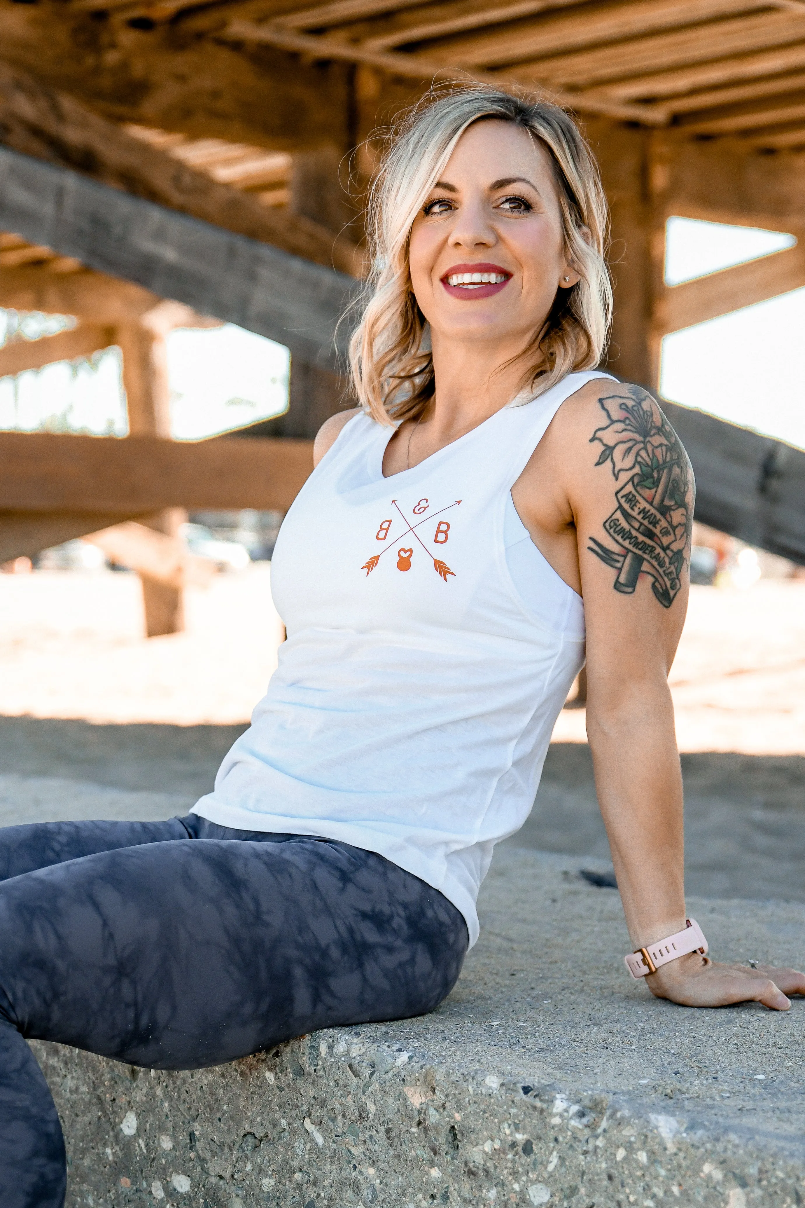 Mini Crossed Arrows Muscle Tank - Final Chance Collection