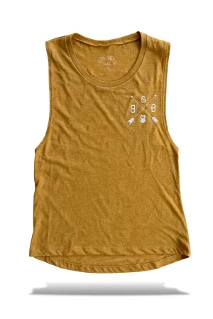 Mini Crossed Arrows Muscle Tank - Final Chance Collection
