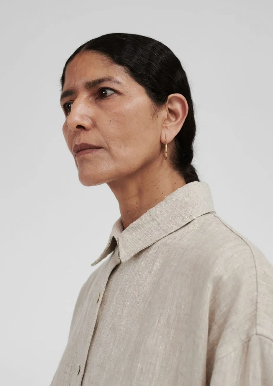 Natural Linen Shirt, Linen