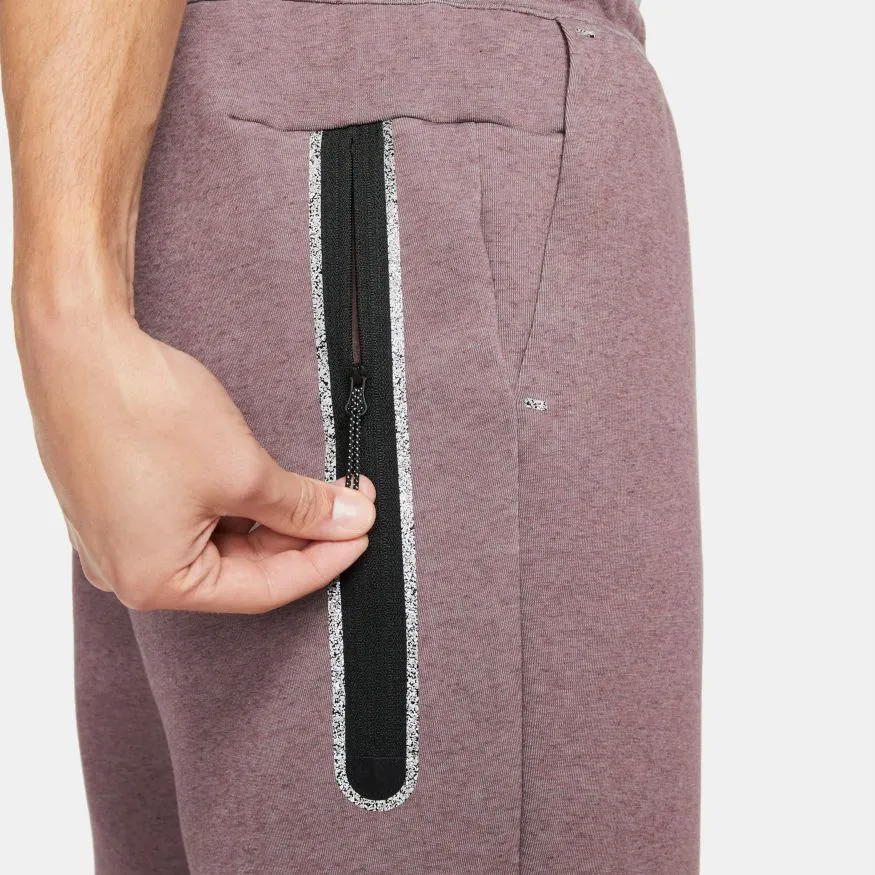 NSW TECH FLEECE SHORTS "DARK WINE"