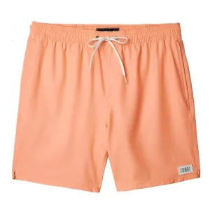 O'Neill Hermosa Solid Volley Shorts 17" - Cantaloupe