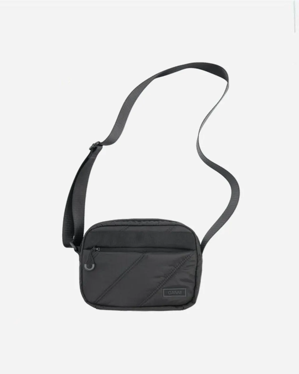 Quilted Recycled Tech - Black