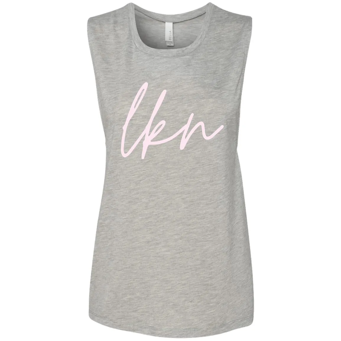 "LKN- PINK" Flowy Muscle Tank
