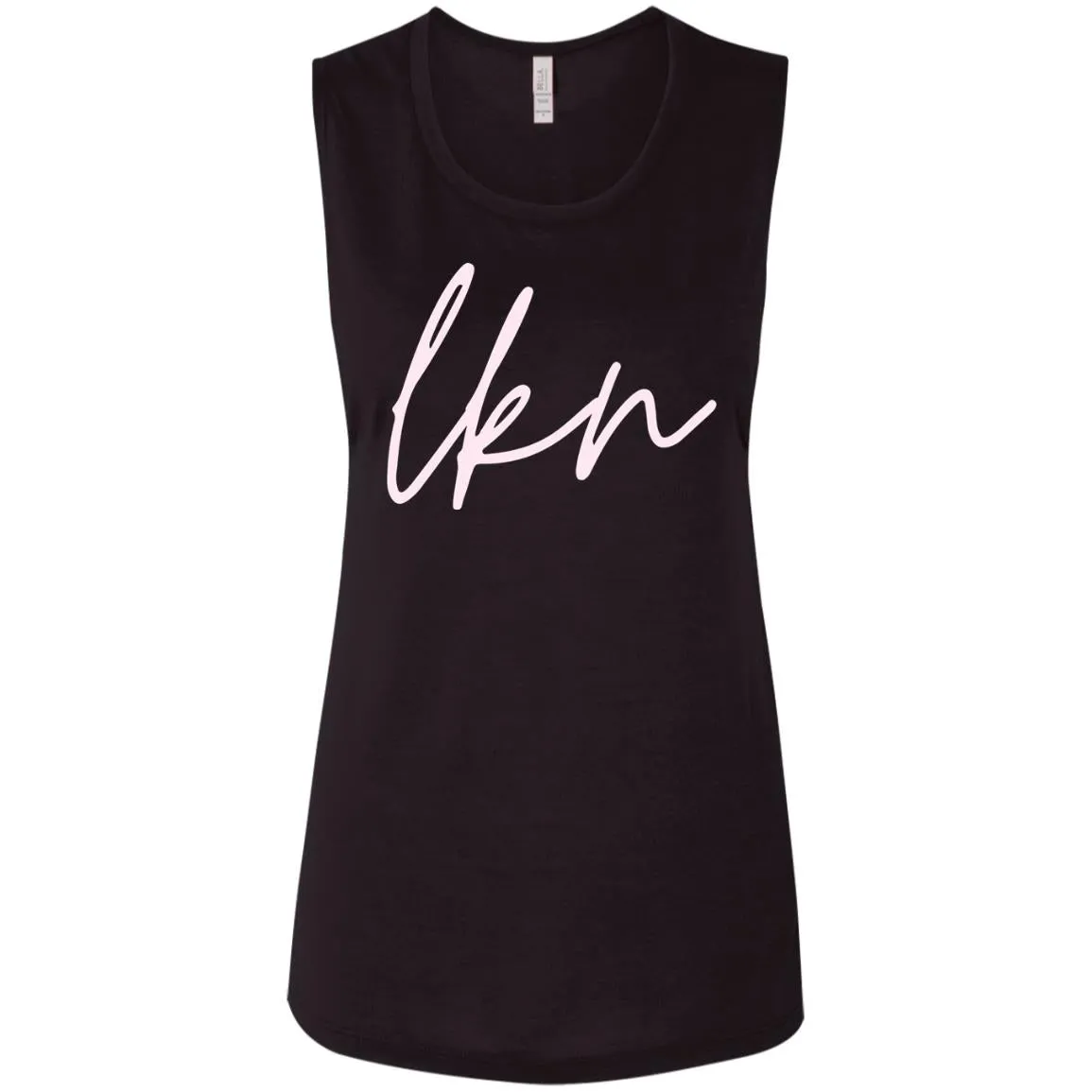 "LKN- PINK" Flowy Muscle Tank