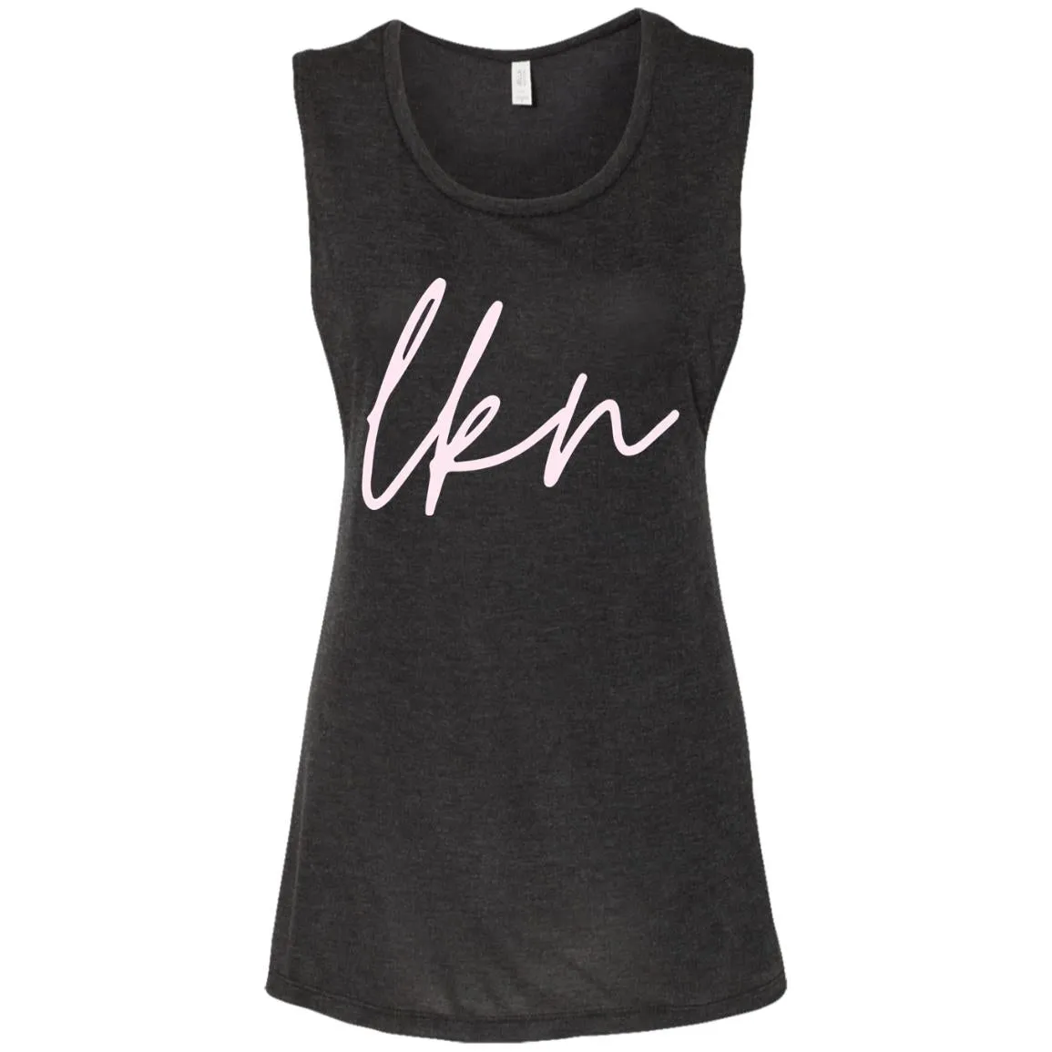 "LKN- PINK" Flowy Muscle Tank