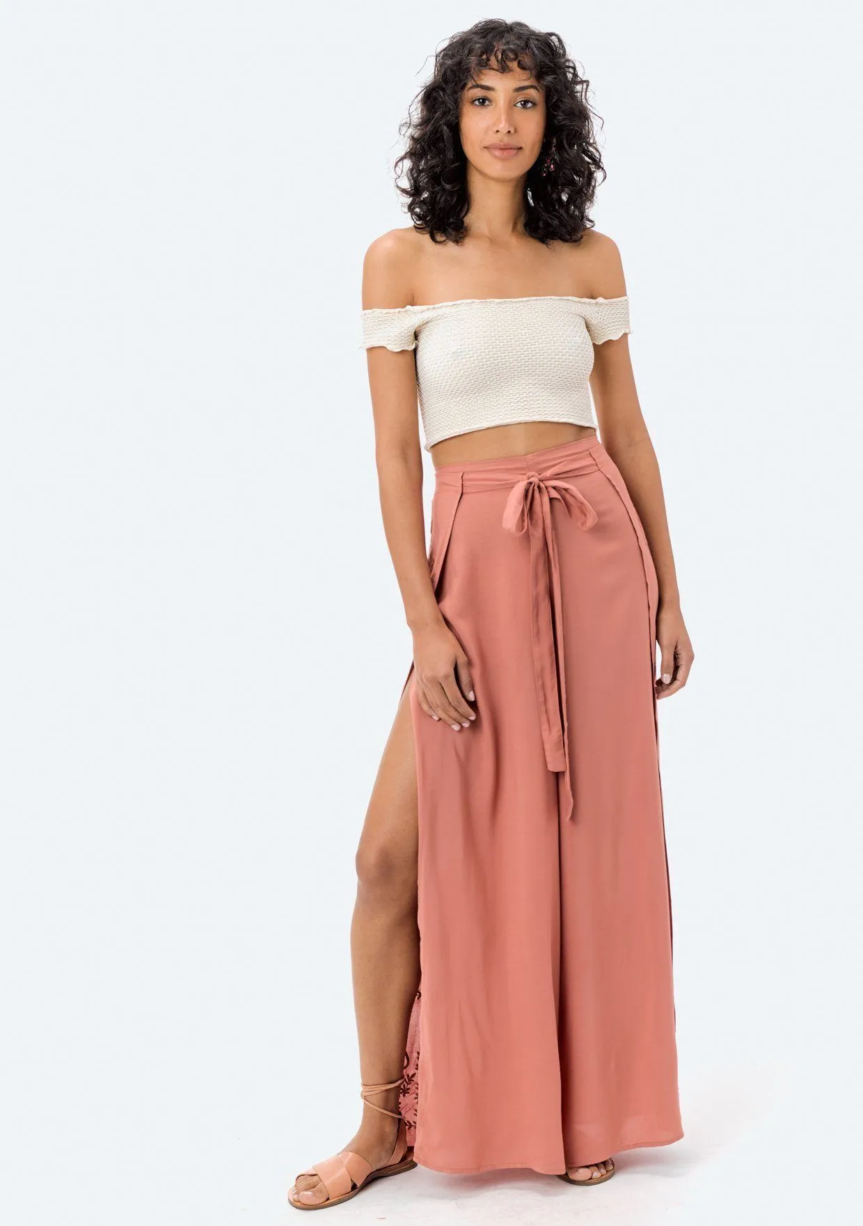 Rani Embroidered Wrap Pant
