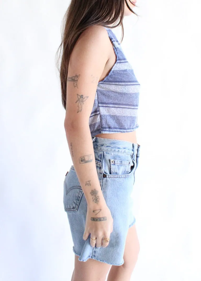 RCYCLD Crop Polo Tank T1211