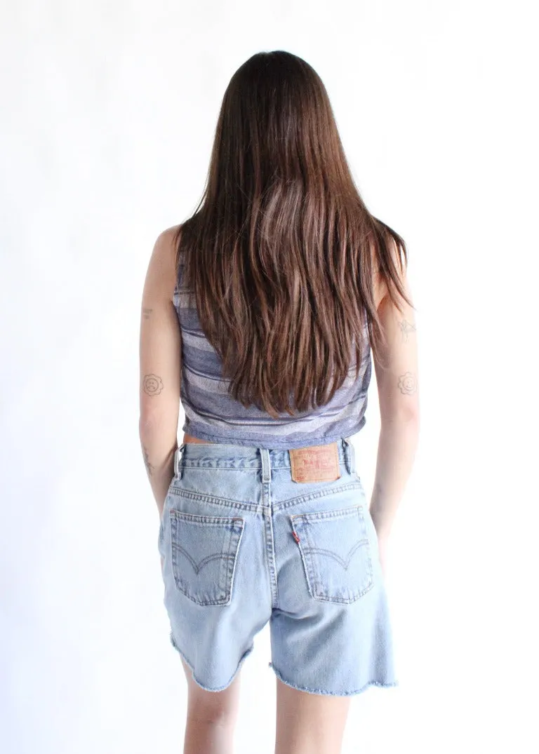 RCYCLD Crop Polo Tank T1211