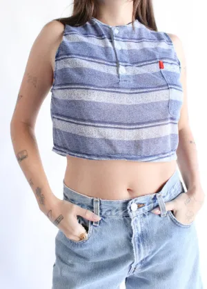 RCYCLD Crop Polo Tank T1211