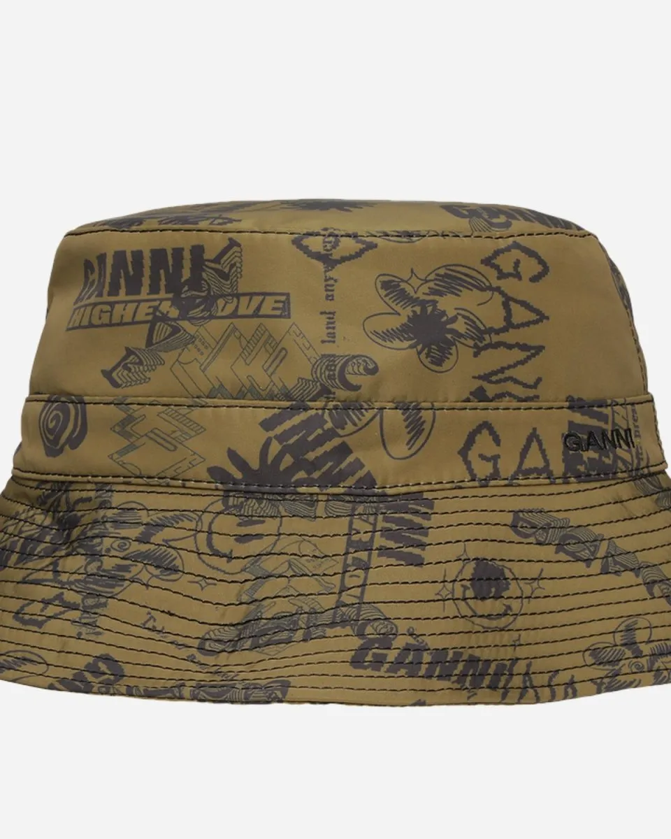 Recycled Tech Bucket Hat - Butternut