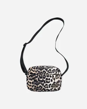 Recycled Tech Festival Bag - Leopard